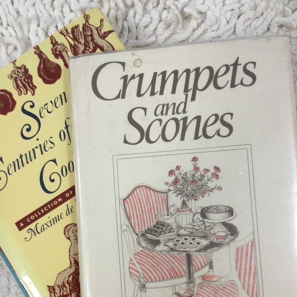 Crumpets, Scones & English Cooking  TWO Books